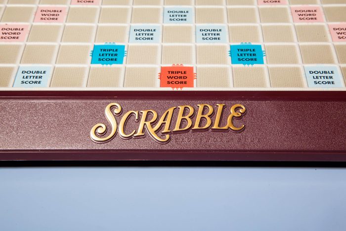 scrabble board