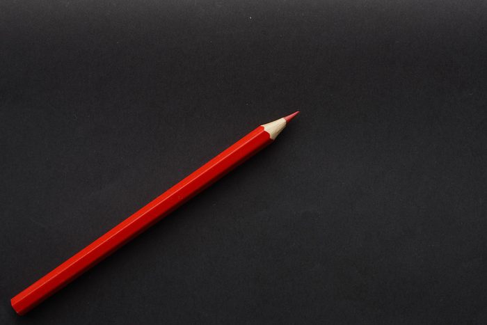 red pencil