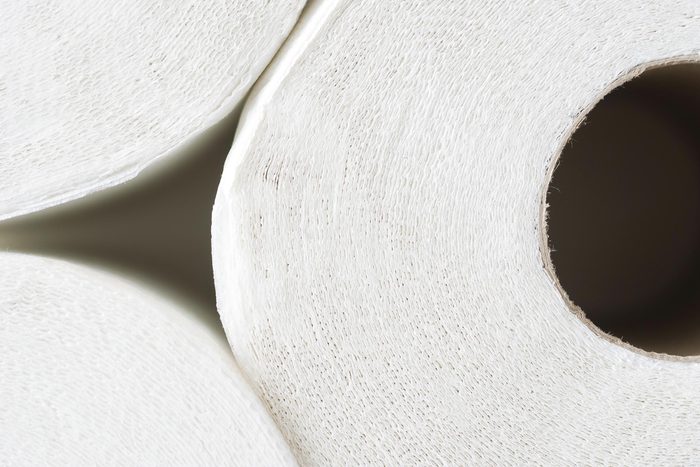 roll of toilet paper