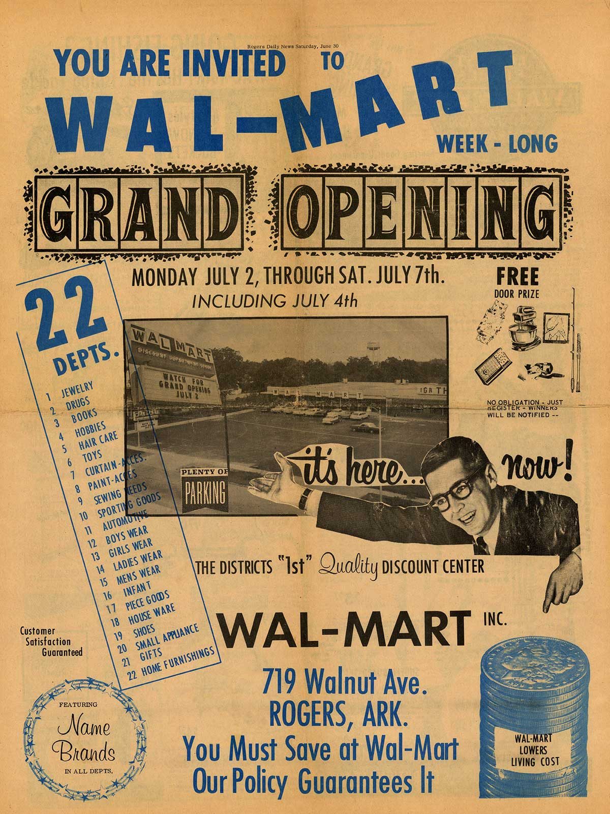 vintage walmart ad