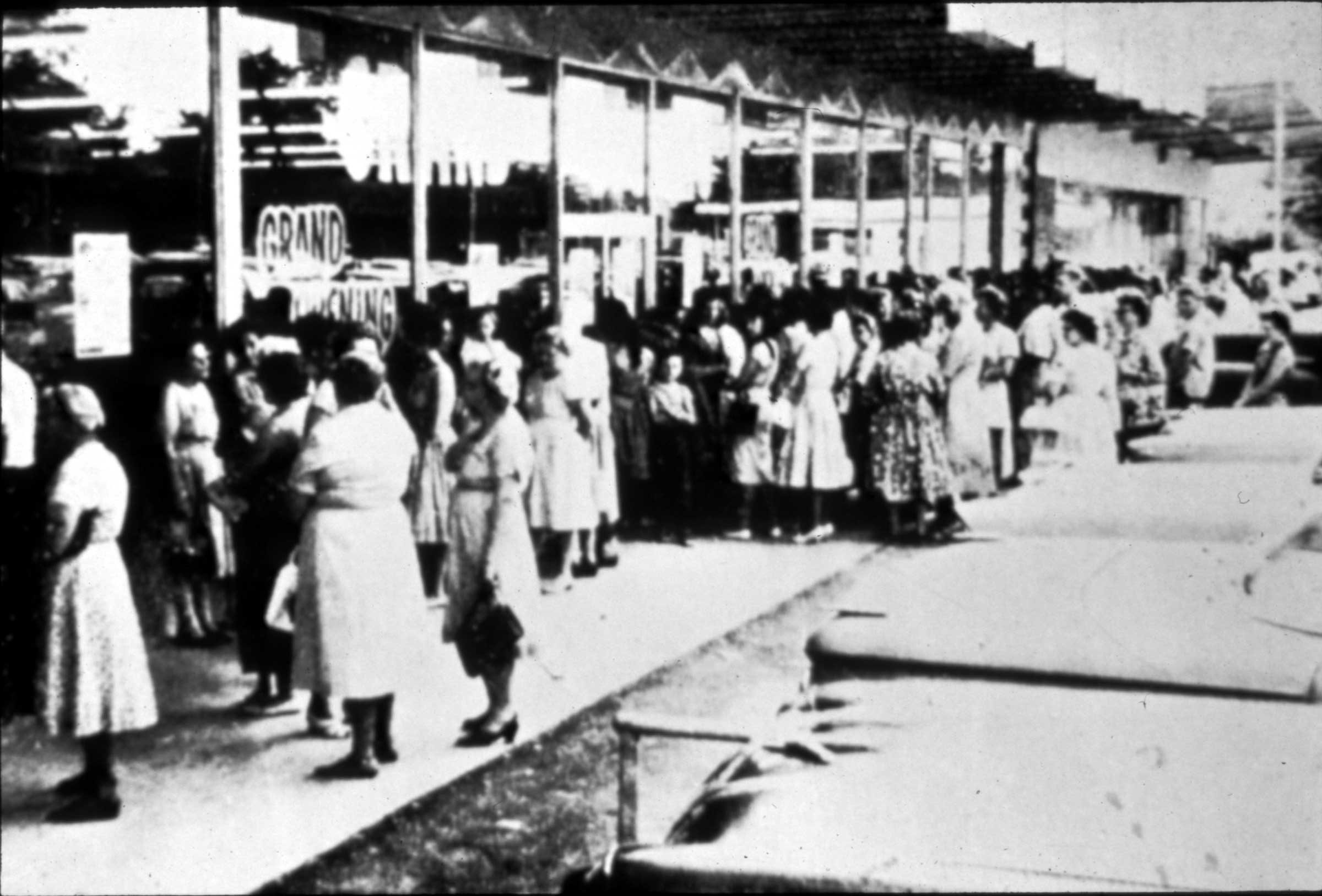 vintage walmart store grand opening