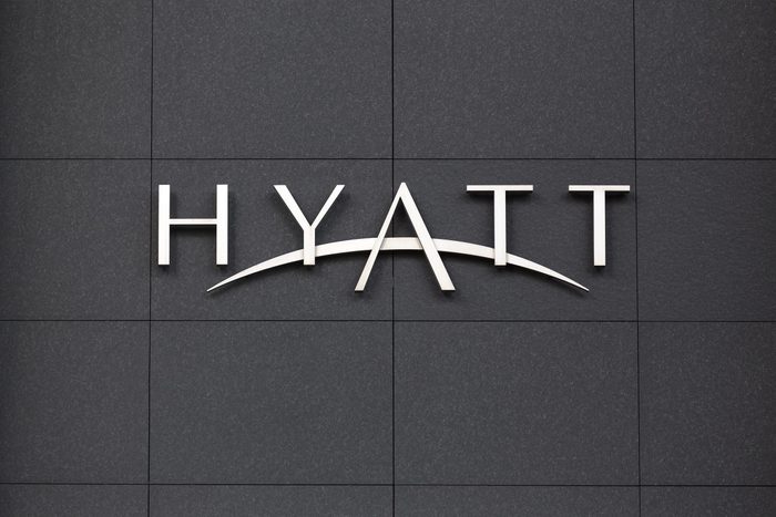 cologne, North Rhine-Westphalia/germany - 12 10 18: hyatt regency sign in cologne germany