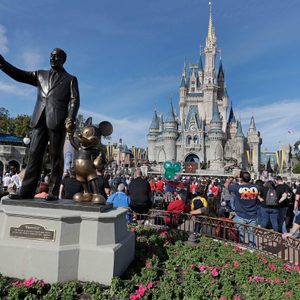 Cinderella castle in the Magic Kingdom