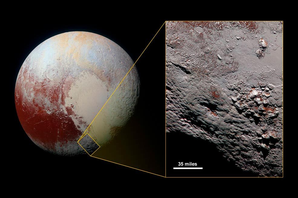 Possible Ice Volcano On Pluto