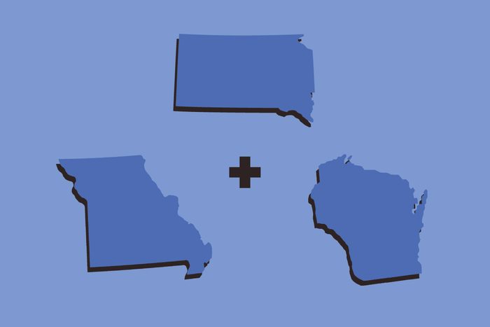 south dakota missouri wisconsin