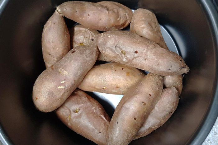 sweet potatoes baked with an air fryer