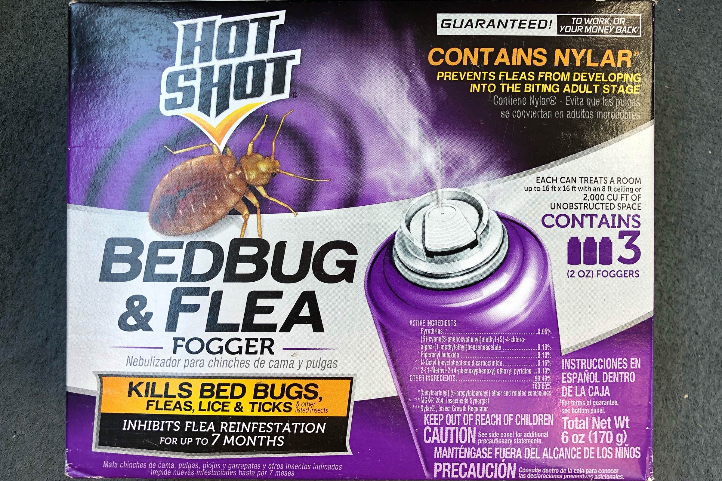 3 foggers for treating bedbugs