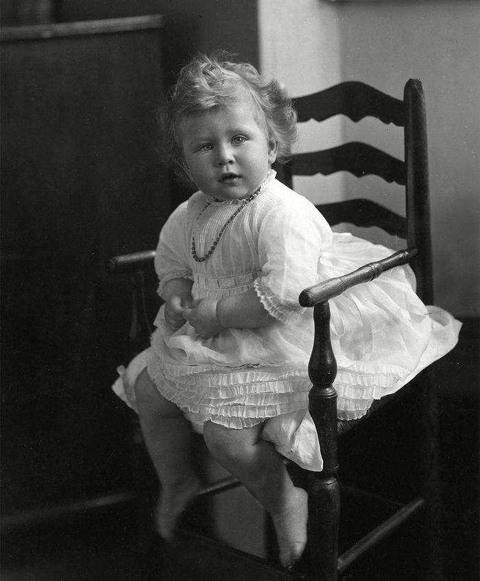 Historical Collection 173 Princess Elizabeth of York (now Queen Elizabeth Ii)taken in June 1927 at the Age of 14 Months 1927