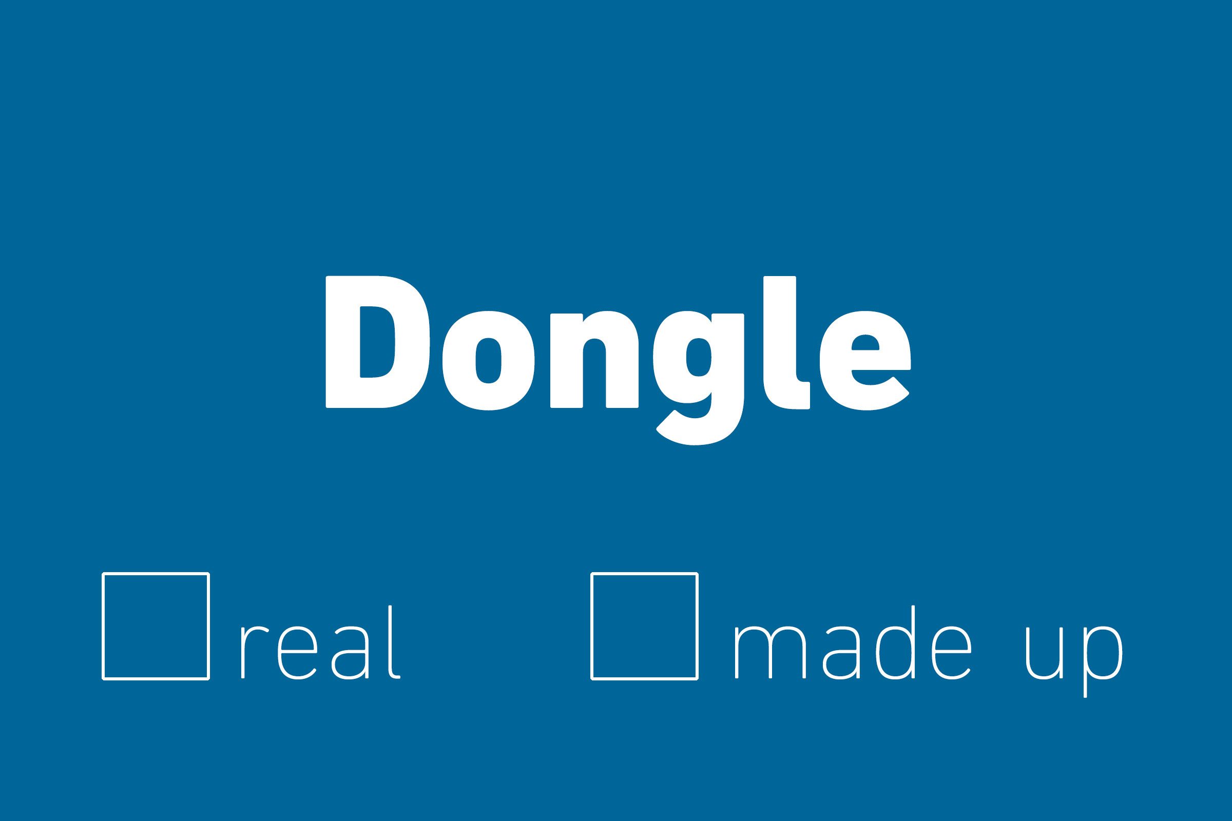 dongle