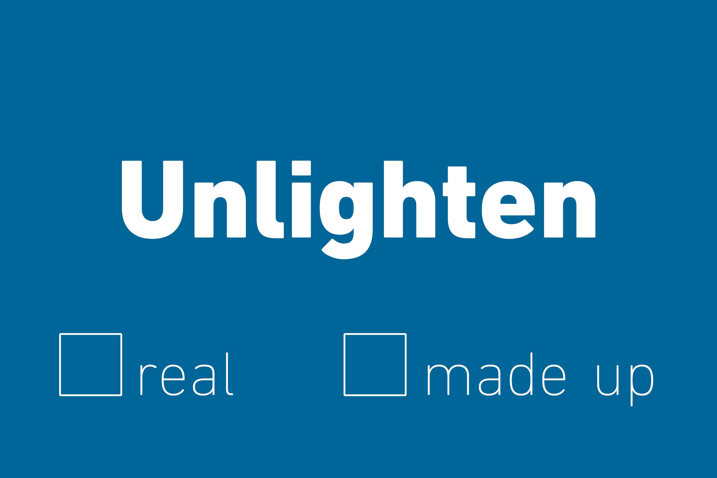 unlighten