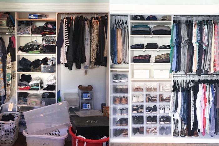 closet home organization makeover