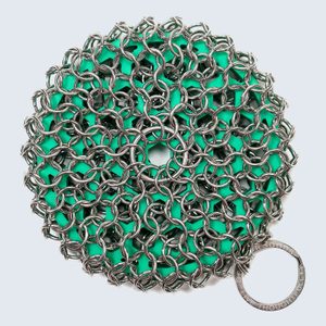 Cast Iron Chainmail Scrubber