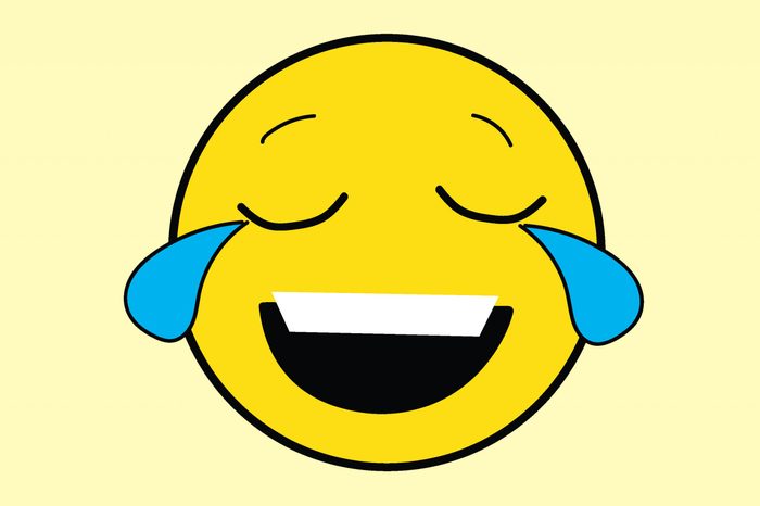 laughing emoji