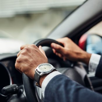 steering wheel scary driving car