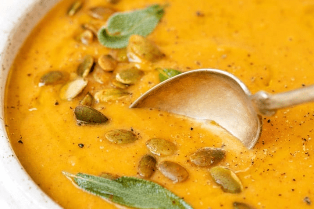 creamy pumpkin soup