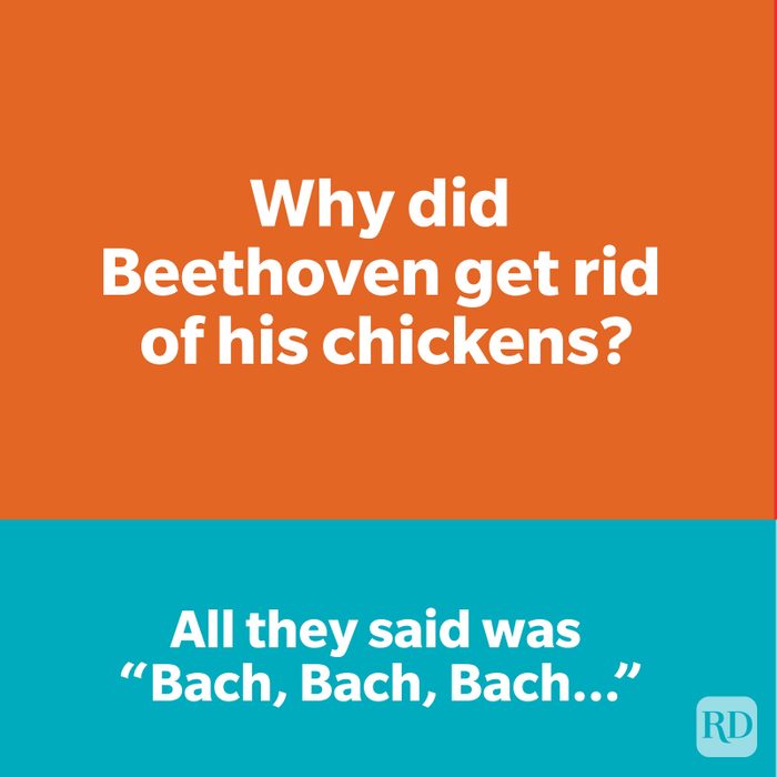 Beethoven Chickens Clever Jokes