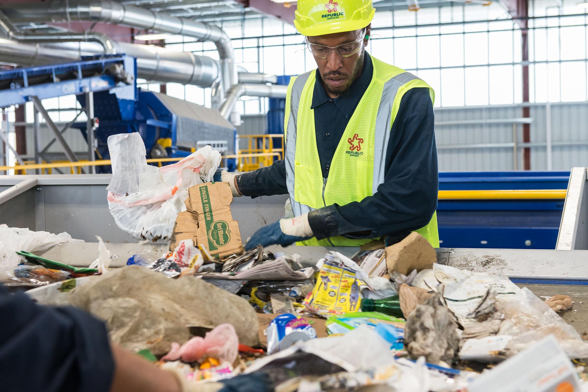 This Is What Happens When You Put the Wrong Thing in the Recycling Bin