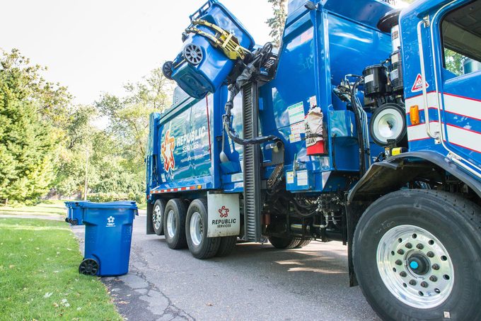 recycling truck