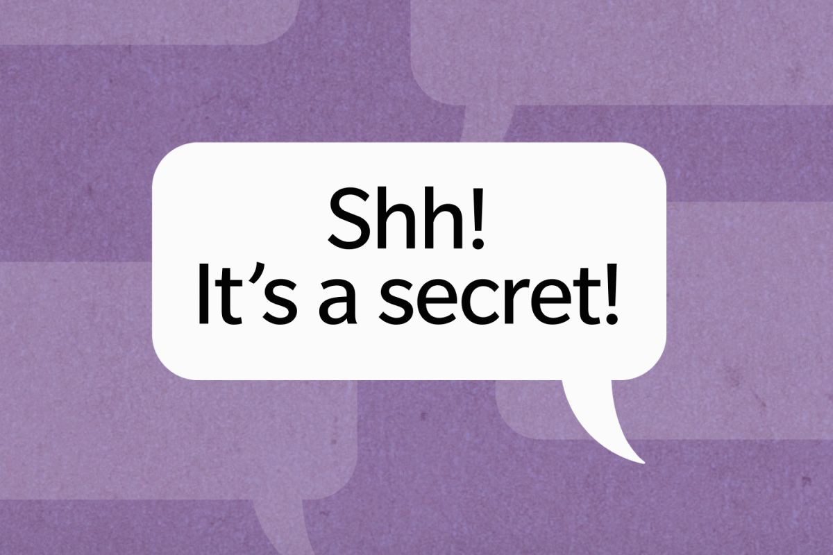 Animated image of text messages fading from view