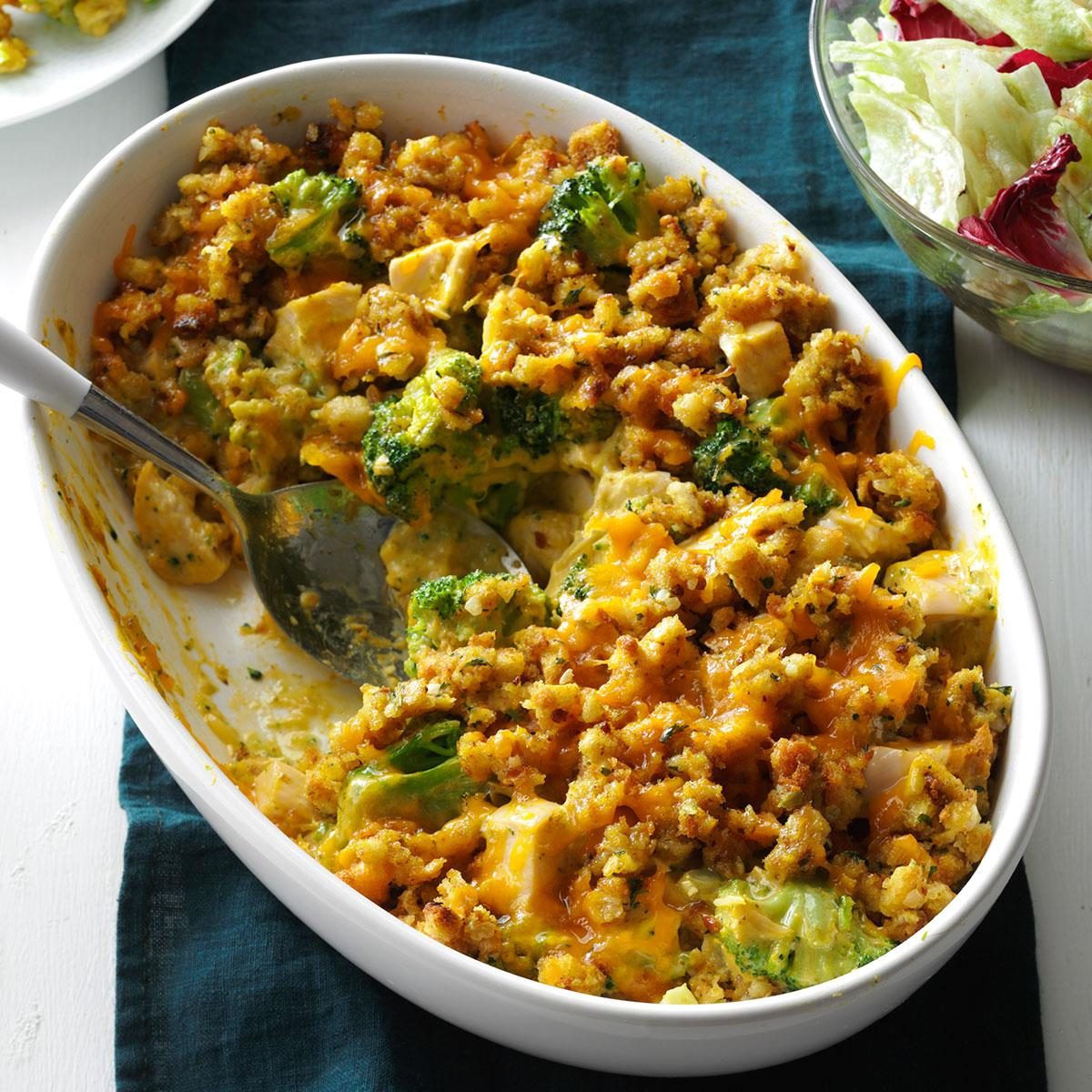 Illinois: Contest-Winning Broccoli Chicken Casserole 