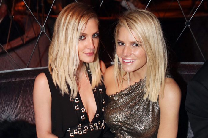 Jessica and Ashlee Simpson