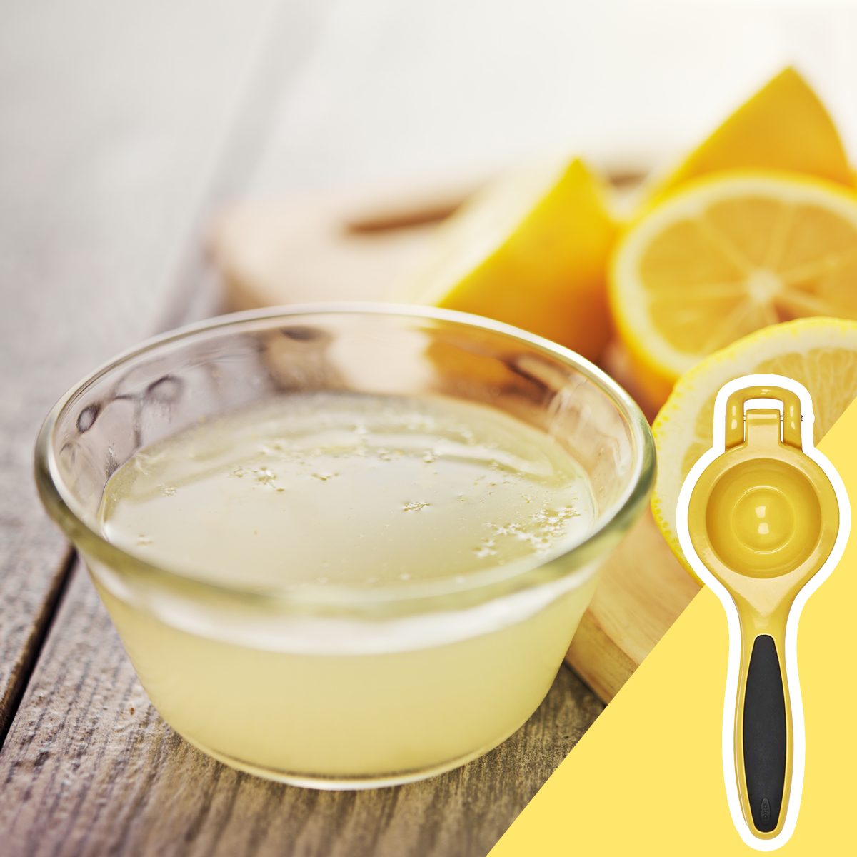 Lemon juice, kitchen hacks