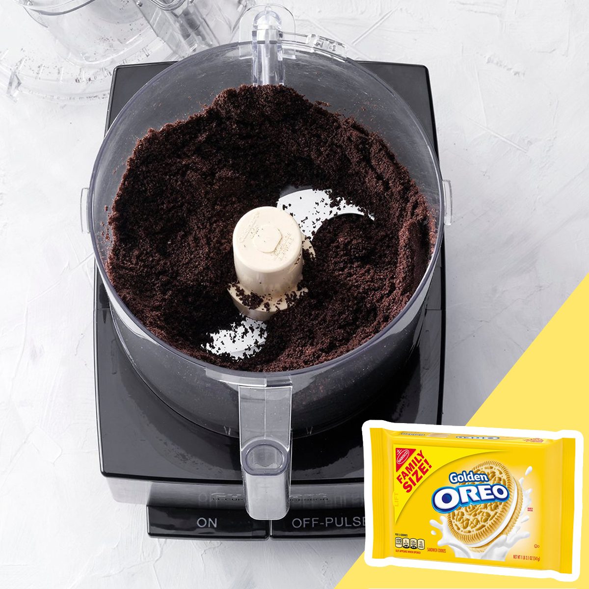 Oreos blended, kitchen hack