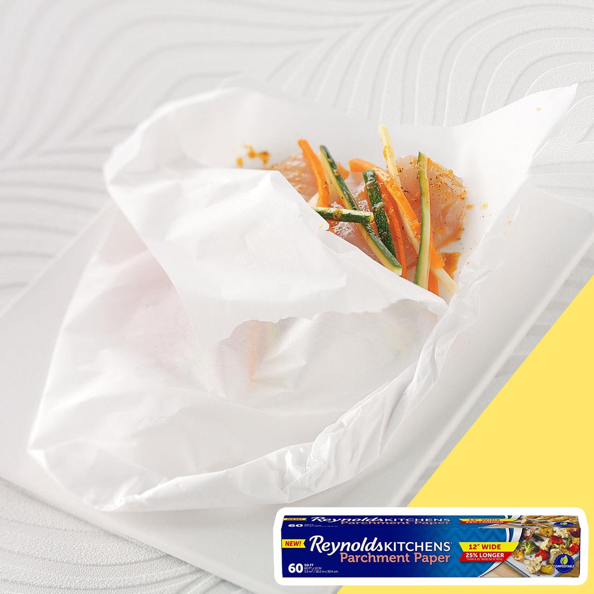 Parchment paper wrap