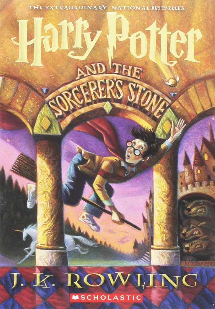 harry potter book cover