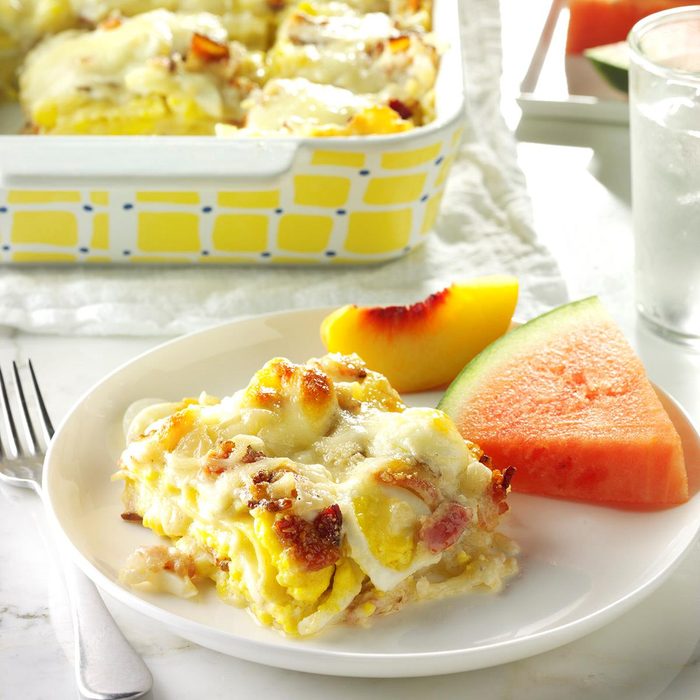 Vermont: Bacon 'n' Egg Lasagna