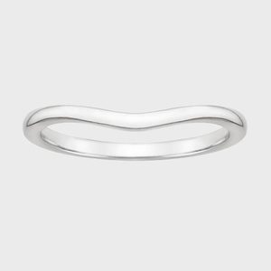 Brilliant Earth Petite Curved Wedding Ring