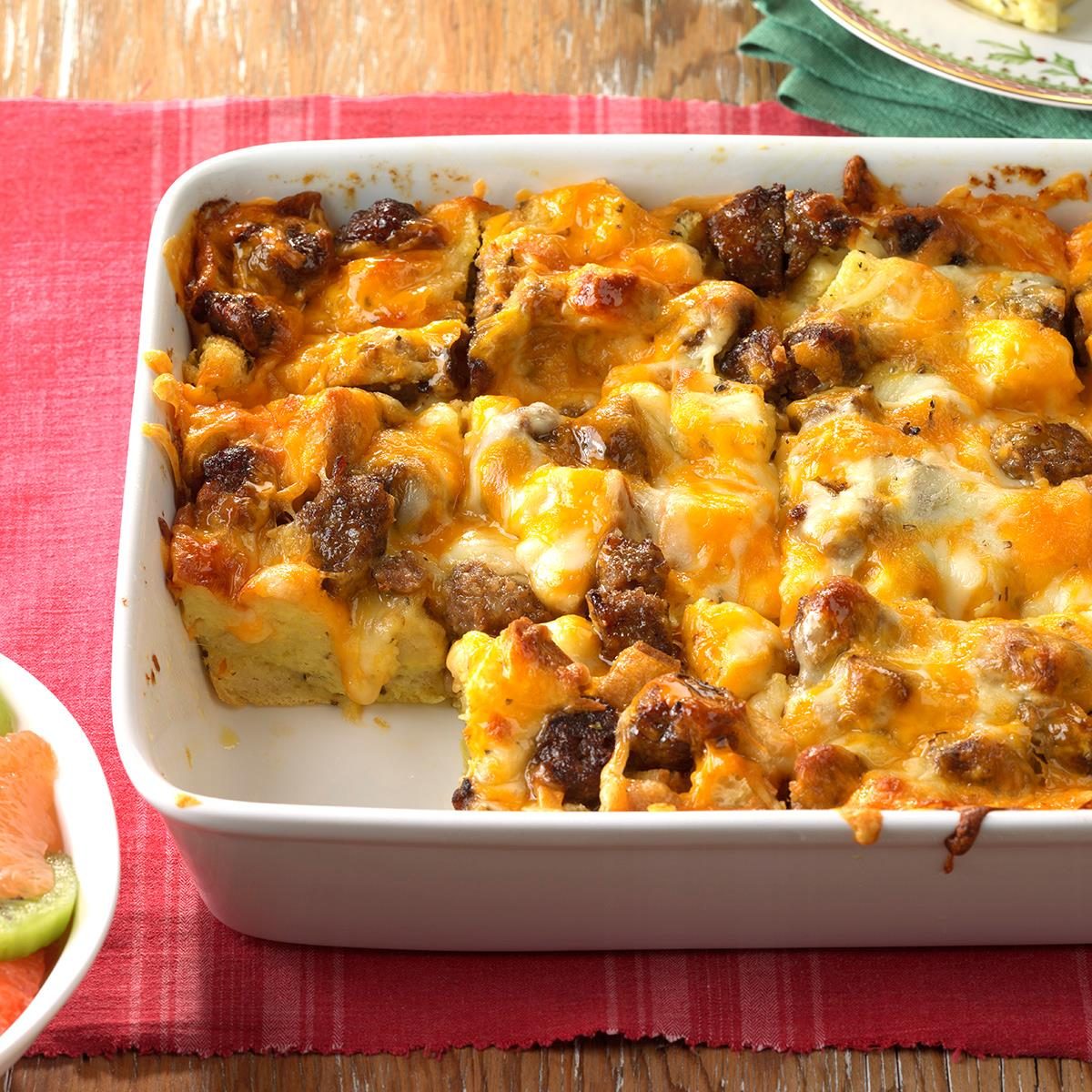 Italian sausage egg bake