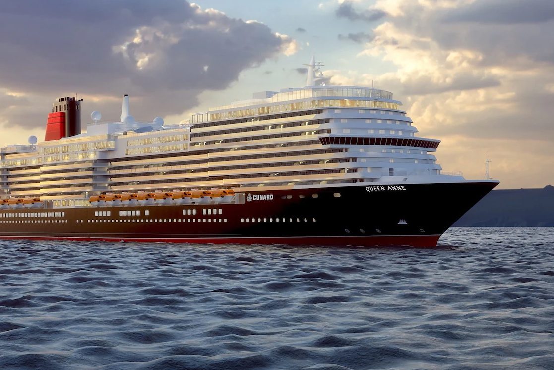 Cruise ship in the water