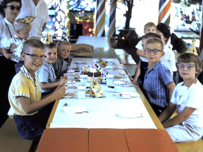 vintage birthday party