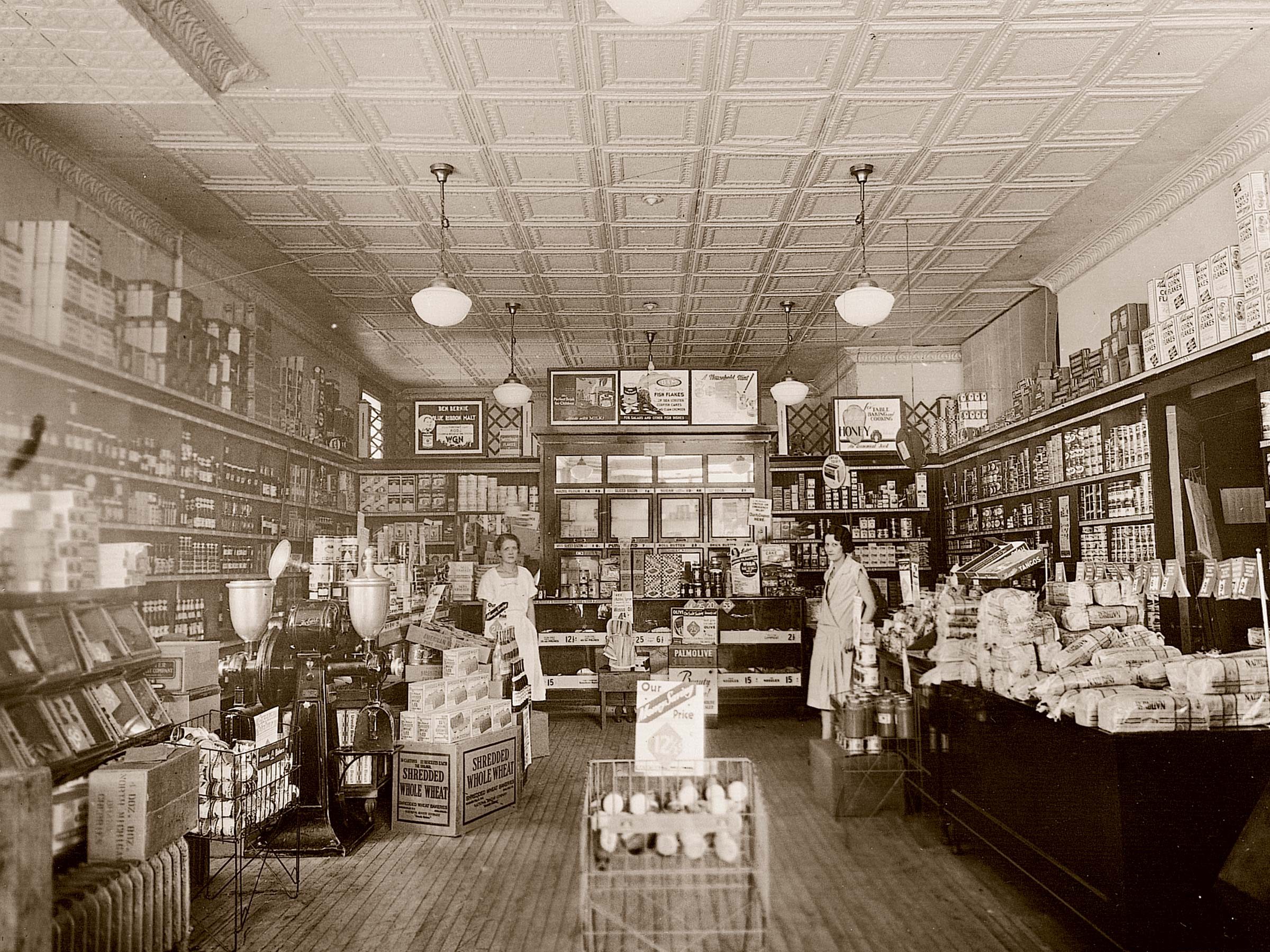 vintage grocery store