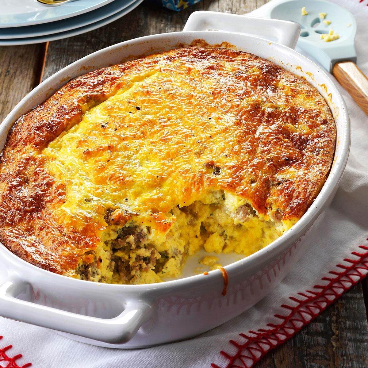 Idaho: Sausage Egg Bake 