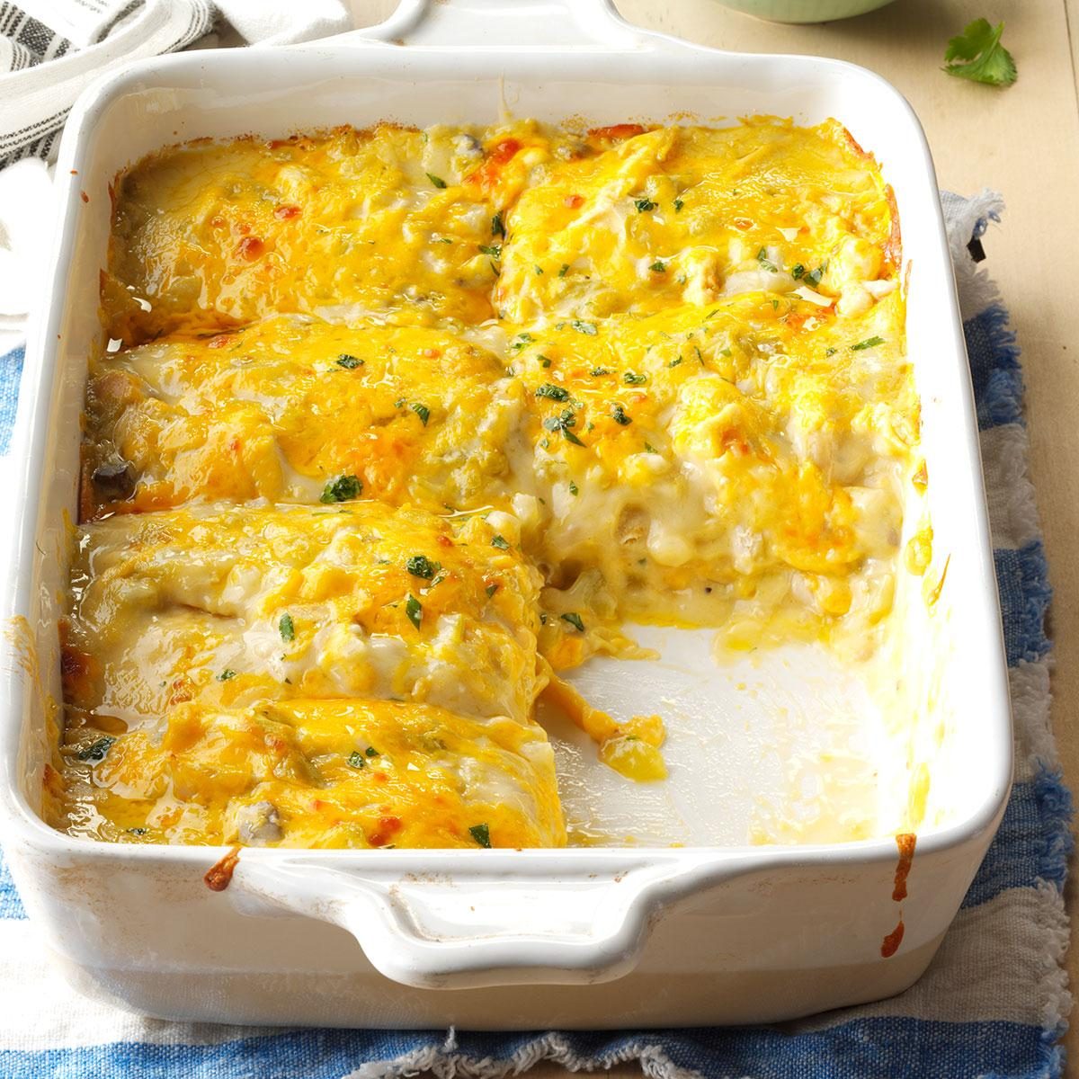 New Mexico: Chicken Tortilla Bake 