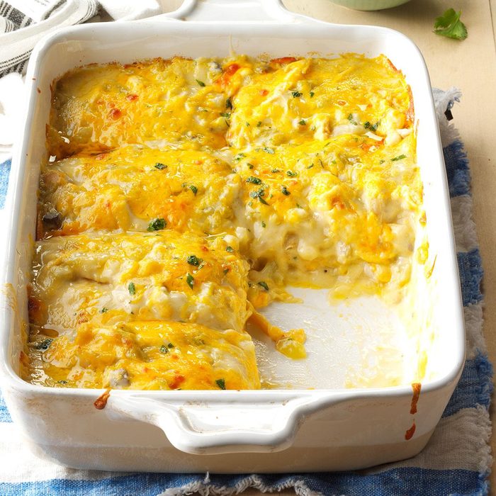 New Mexico: Chicken Tortilla Bake