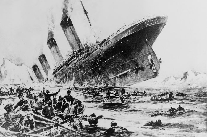 titanic sinking