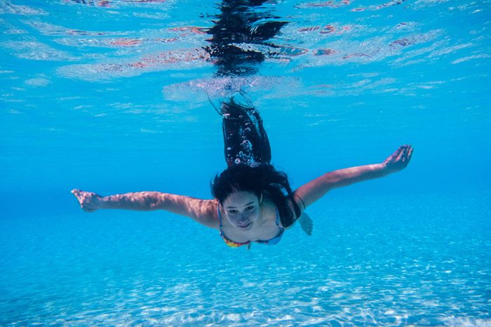 underwater shoot