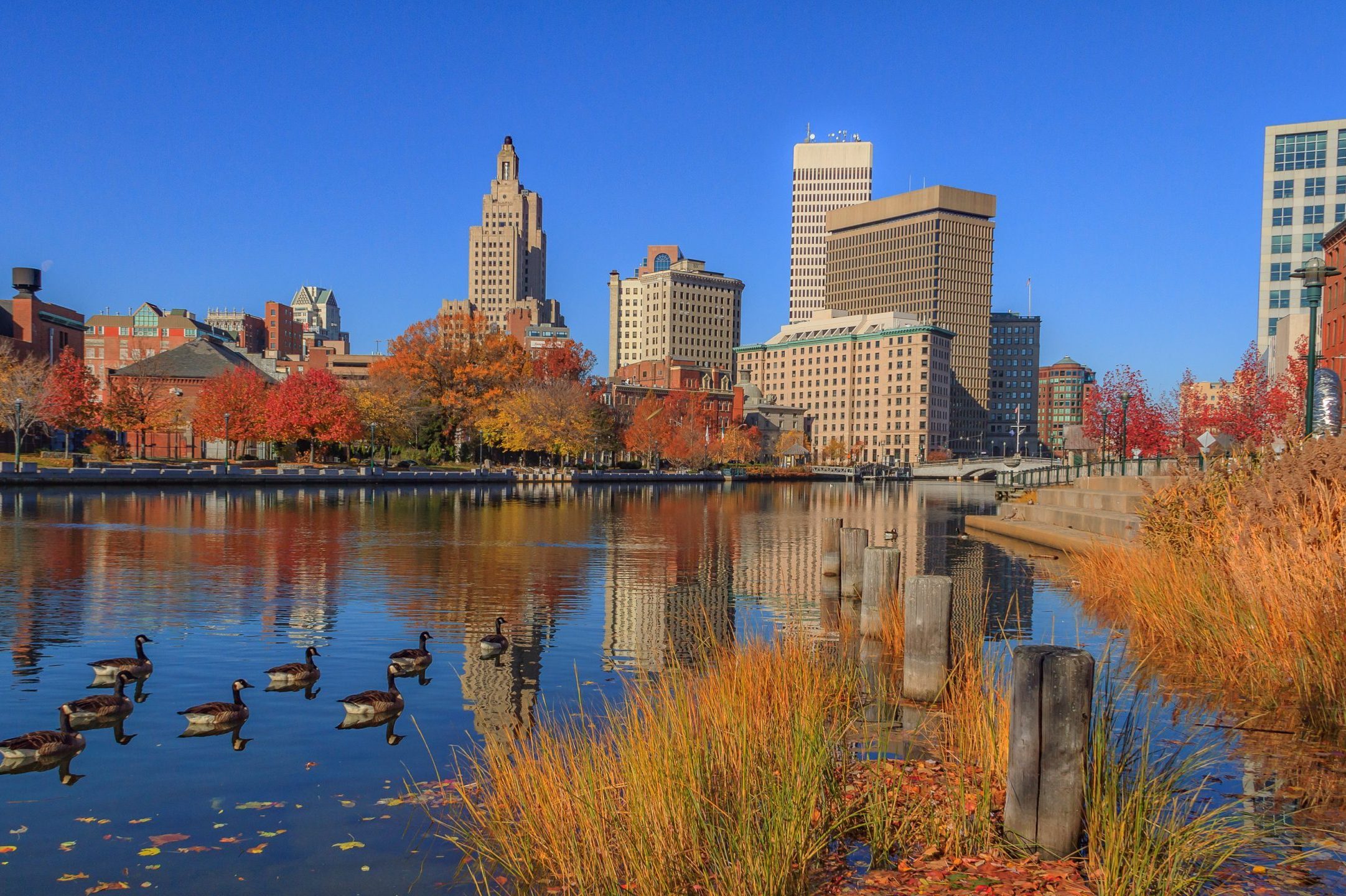 Fall Foliage in Providence, Rhode Island