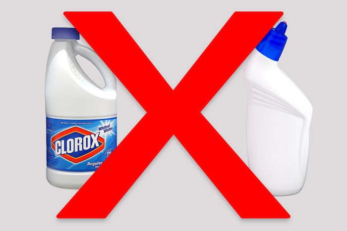 bleach toilet cleaner