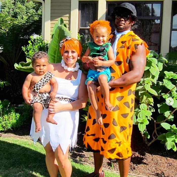 flinstones family halloween costume