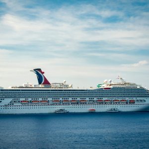 carnival cruise ship in ocean
