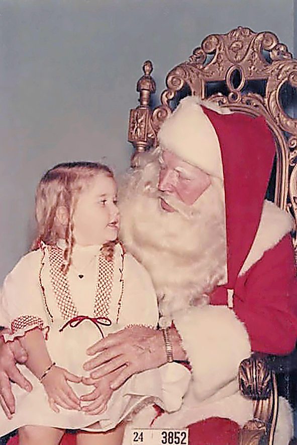vintage santa