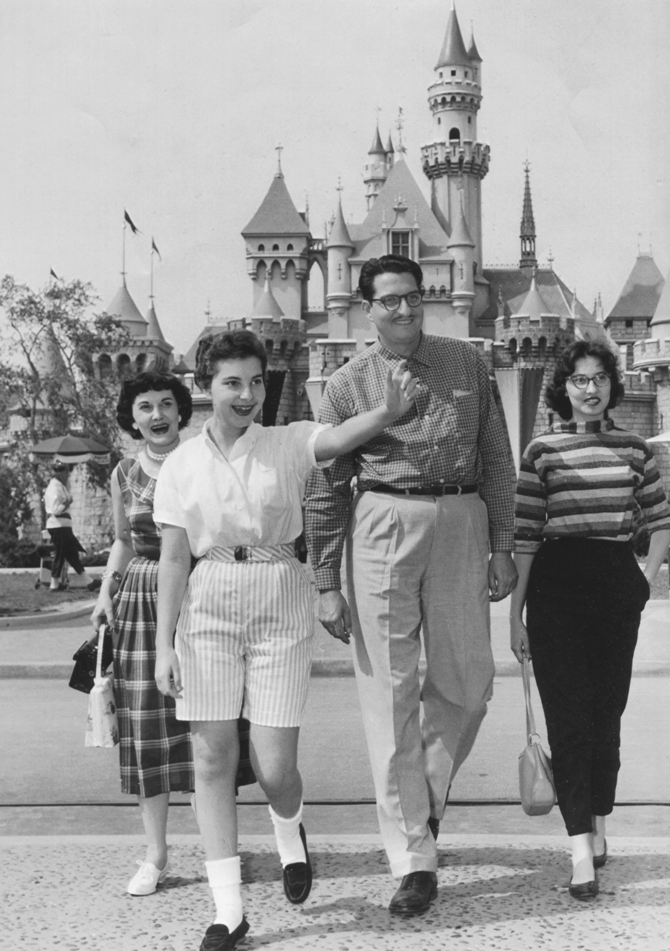 vintage disney park photo