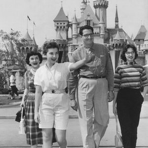 vintage disney park photo