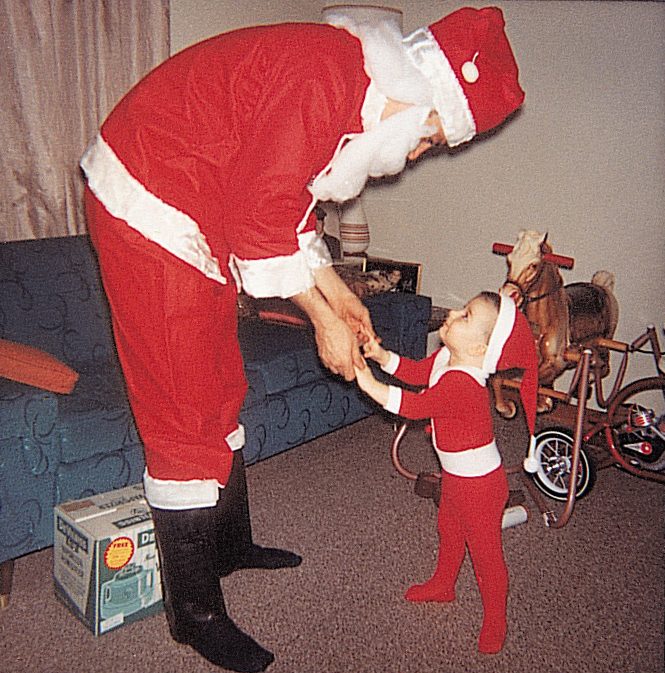 vintage santa