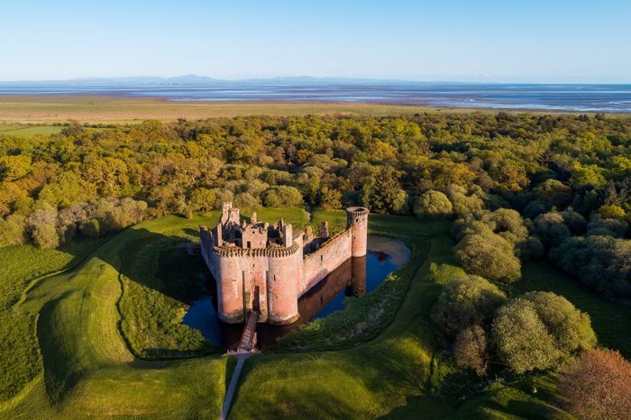 Caerlaverock Castle ruin