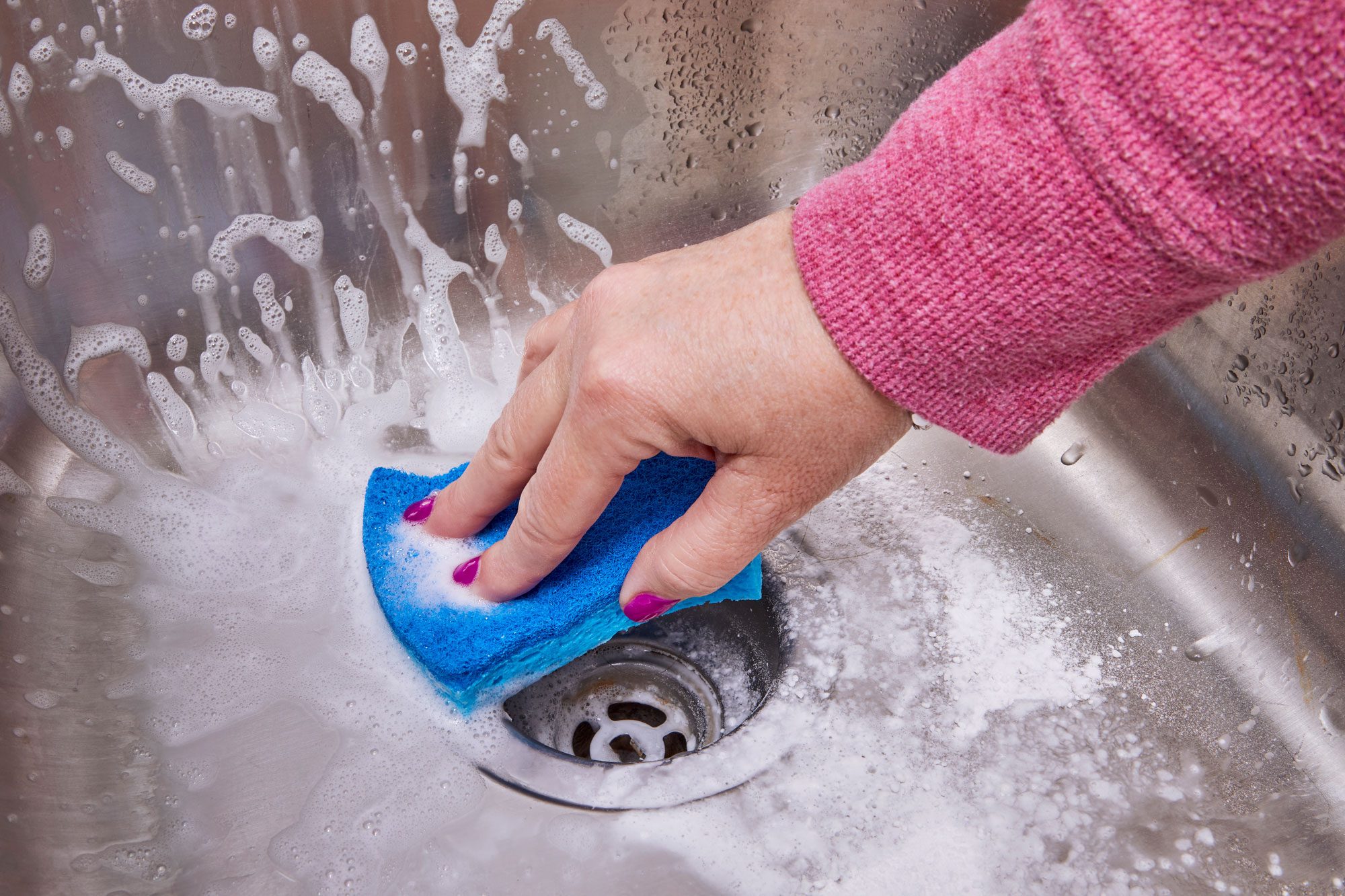 Step 4 Scrub The Sink